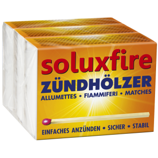 Zündhölzer FSC 55mm - 3er-Pack