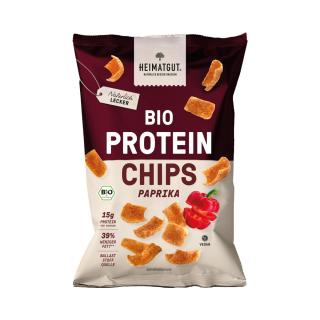 Heimatgut Protein Chips Paprika, 63 g Beutel