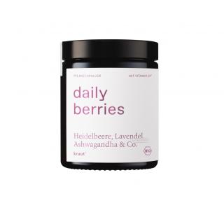 kruut Pflanzenpulver daily berries, 75 g Stück