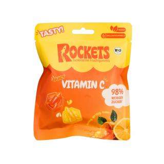 Rockets Zuckerarme Fruchtgummis, mit Vitamin C 100