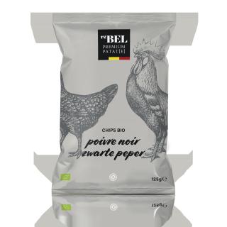 reBEL Kartoffelchips, Schwarzer Pfeffer 125 g Pack