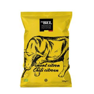 reBEL Kartoffelchips, Zitronen Chili 125 g Packung