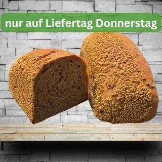 Dinkelbrot Hirse