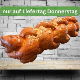 Dinkel-Hefezopf natur