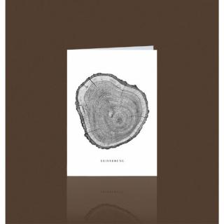 Grußkarte BAUMSCHEIBE