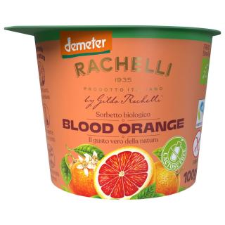 Blutorange Sorbet Eis