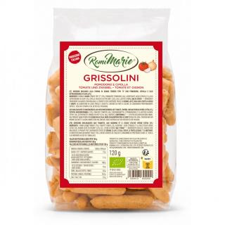 RomiMarie Mini Grissini Black Peppe, 100 g Packung