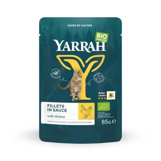 Katzenfutter Filets in Soße mit Huhn - Pouch