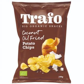 Kartoffelchips in Kokosöl gebacken