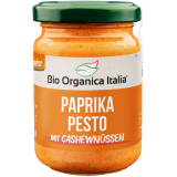 Bio Organica Italia Pesto Paprika mit Cashewnüssen