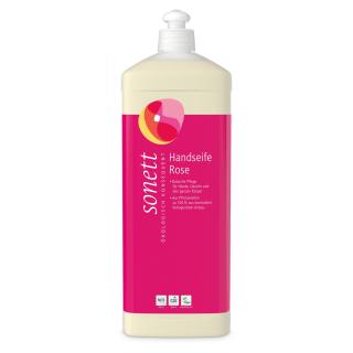 Handseife Rose 1l Abfüllung "nur mit leerem Behälter möglich"
