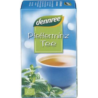 dennree Pfefferminztee, 1,5 gr, 20 Btl Packung