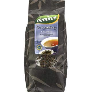 dennree Darjeeling Schwarztee, 500 gr Packung