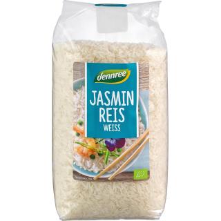 dennree Jasminreis, 1 kg Packung