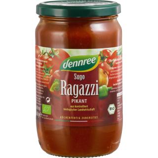 dennree Sugo Ragazzi, herzhaft-pikant, 660 gr Glas