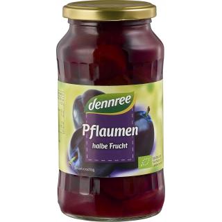 dennree Pflaumen, 540 gr Glas