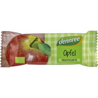 dennree Fruchtschnitte Apfel, 40 gr Stück