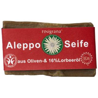 Finigrana Aleppo Seife aus Oliven- & 16% Lorbeeröl