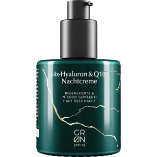 4x-Hyaluron-& Q10 Nachtcreme